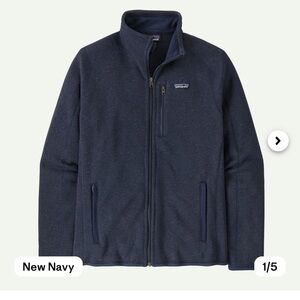 Patagonia Men’s Better Sweater Fleece Jacket Large